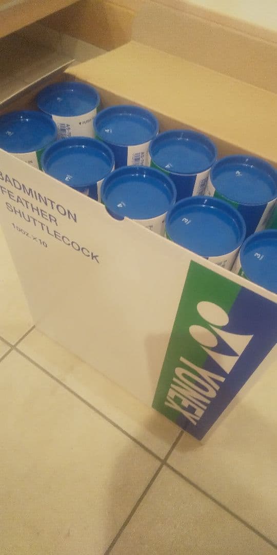 中古バドミントンシャトル 10ダース(120球)