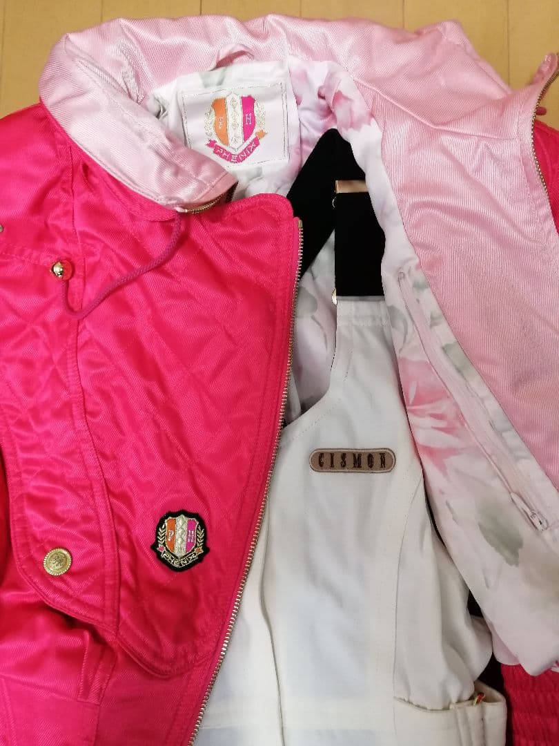 ★ 未使用 ★ スキーウェア レディース 上下セット & インナー 2枚プラス