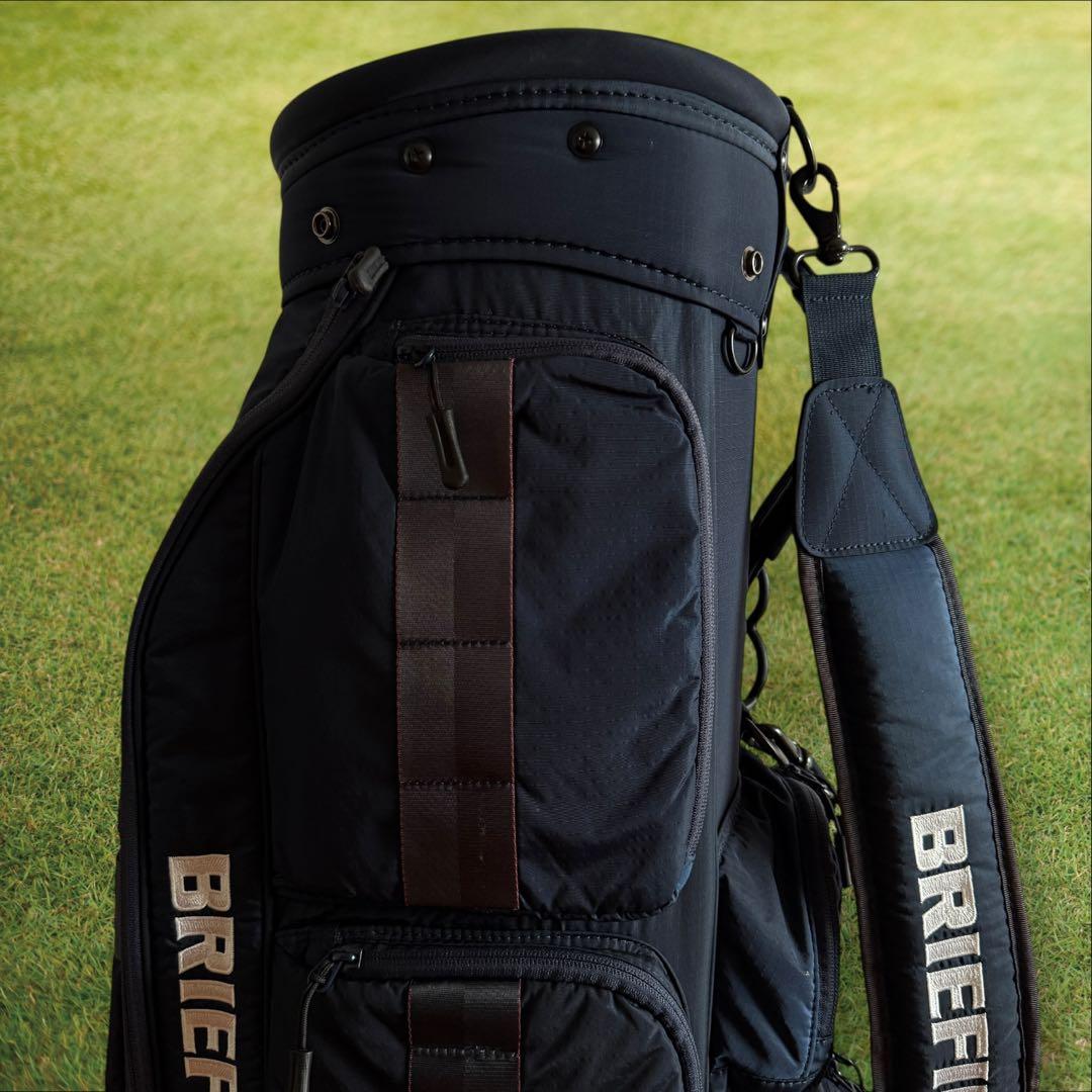 ブリーフィング　キャディバッグ　ネイビー　CR-6 紺 軽量　ユニセックス