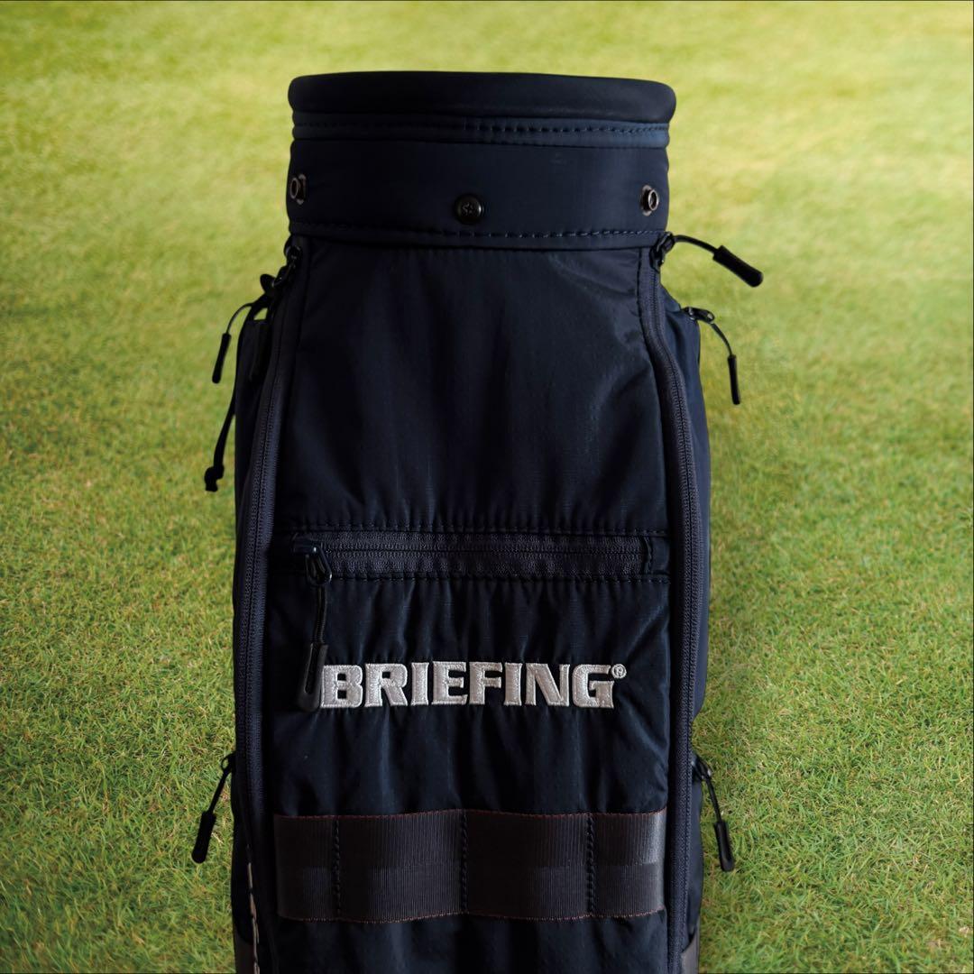 ブリーフィング　キャディバッグ　ネイビー　CR-6 紺 軽量　ユニセックス