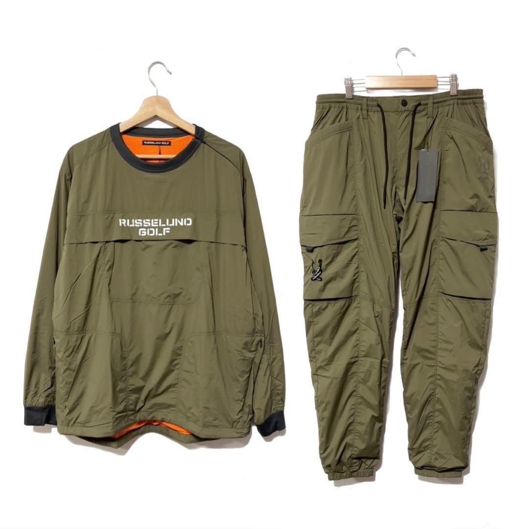 新品 ラッセルノ ゴルフ コンバット ポケット ナイロン セットアップ XL 6
