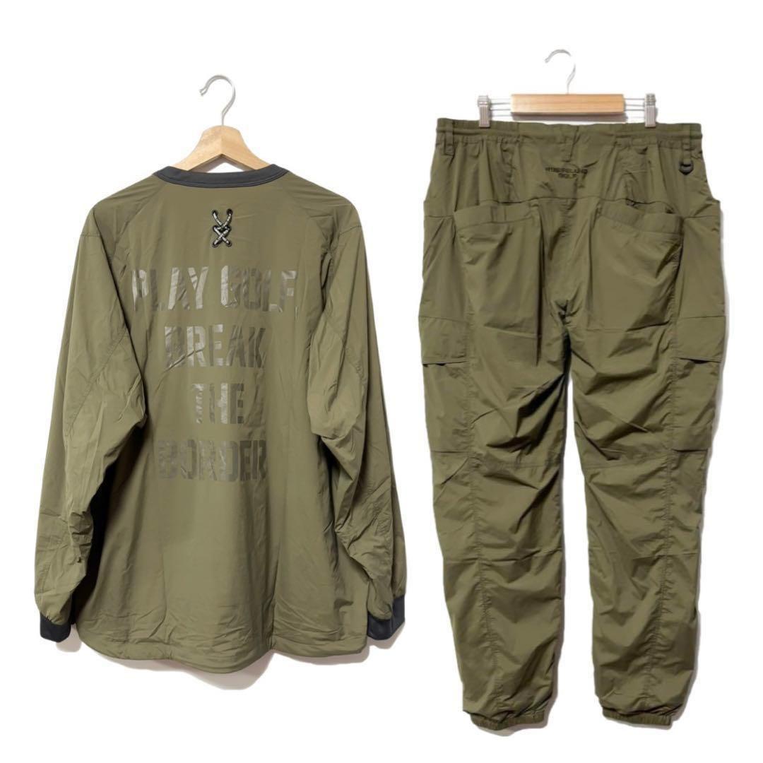 新品 ラッセルノ ゴルフ コンバット ポケット ナイロン セットアップ XL 6