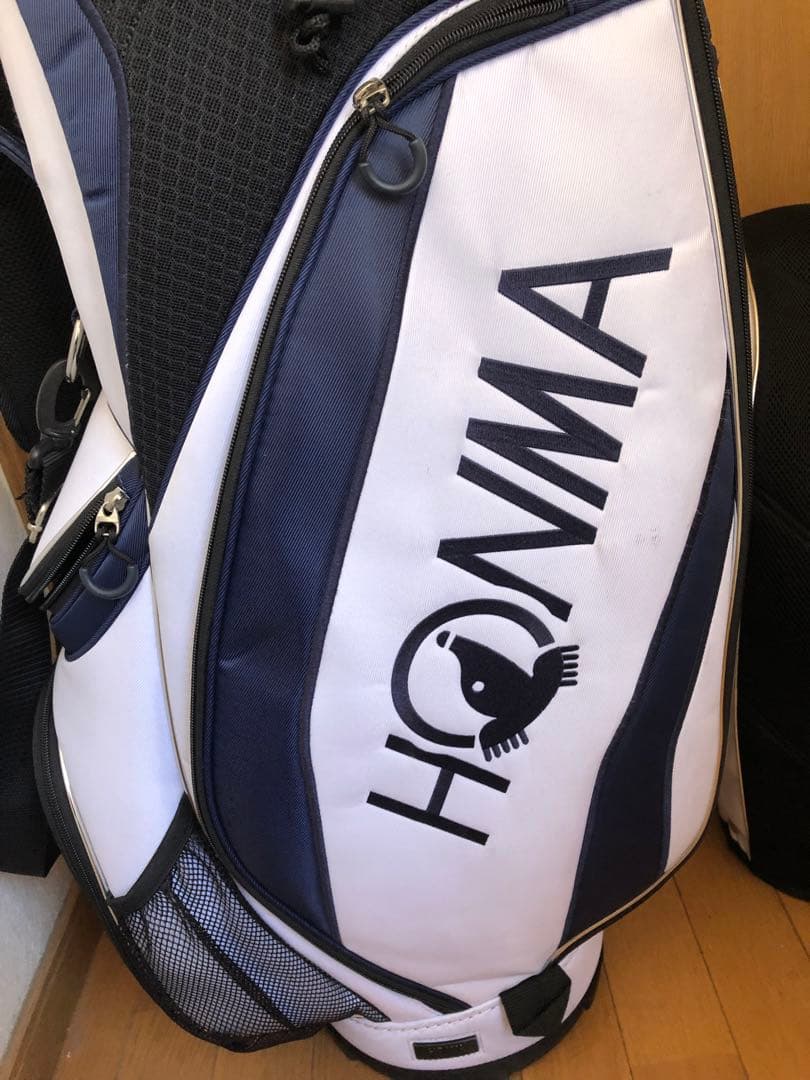 【送料込み】廃盤希少品　軽量ホンマ　キャディバッグ 8.5型 メンズ