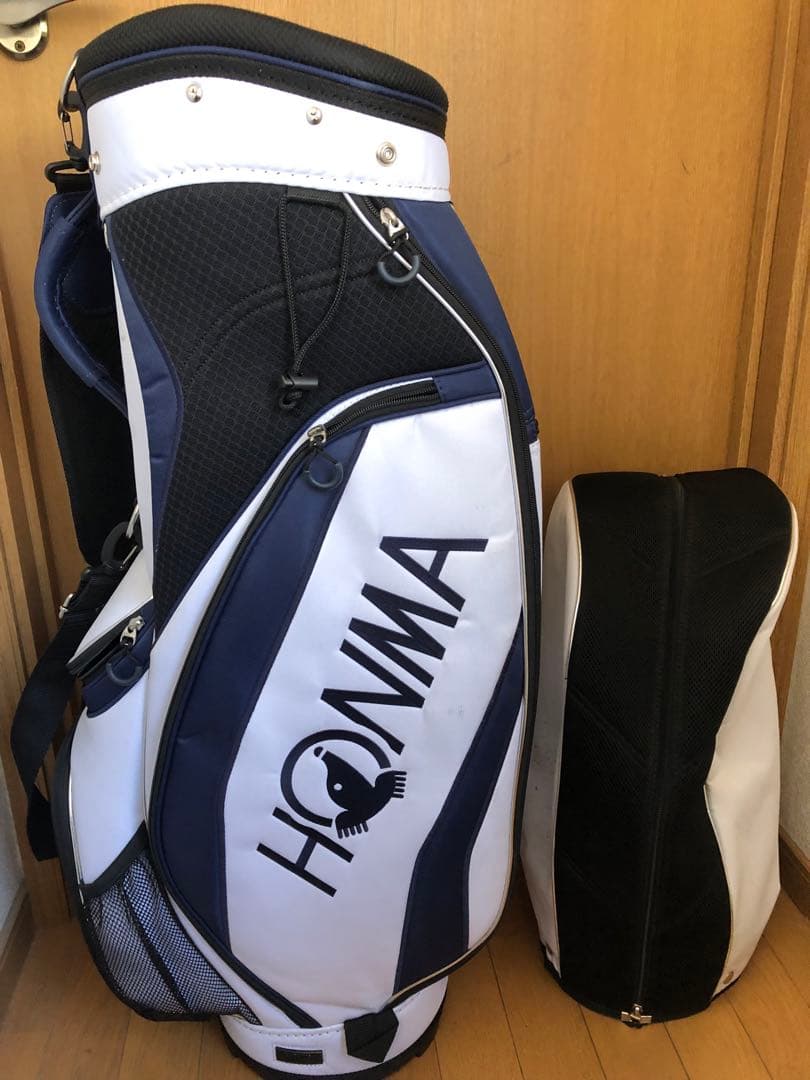 【送料込み】廃盤希少品　軽量ホンマ　キャディバッグ 8.5型 メンズ