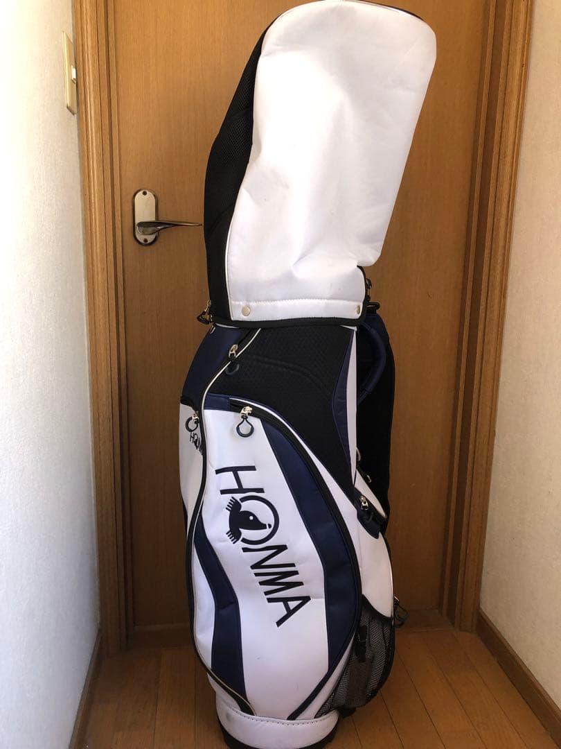 【送料込み】廃盤希少品　軽量ホンマ　キャディバッグ 8.5型 メンズ