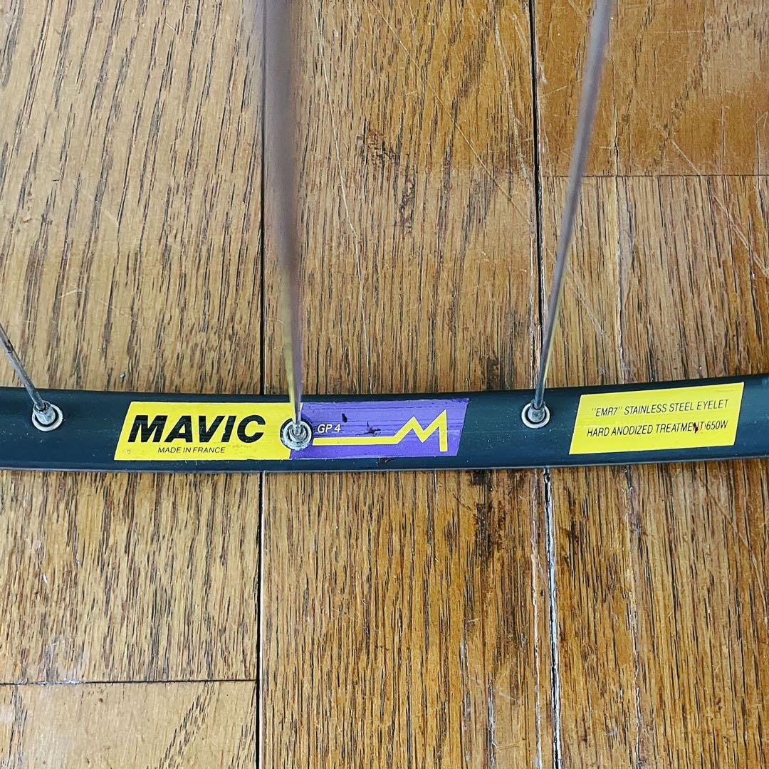 MAVIC GP4チューブラーリム32穴 shimano DURA-ACE