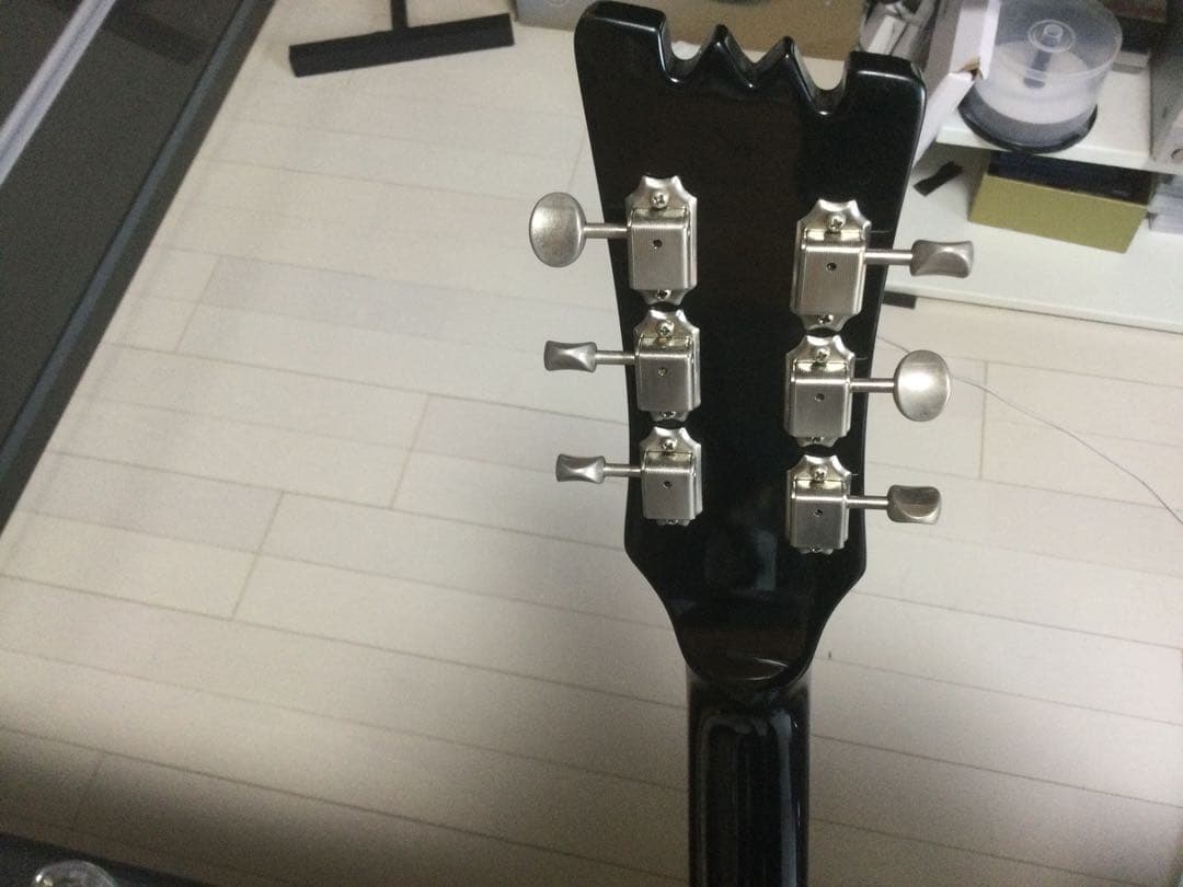 黒雲ベンチャーズモズライト　ベアリング入りブリッジ　モズライト専用ハードケース付