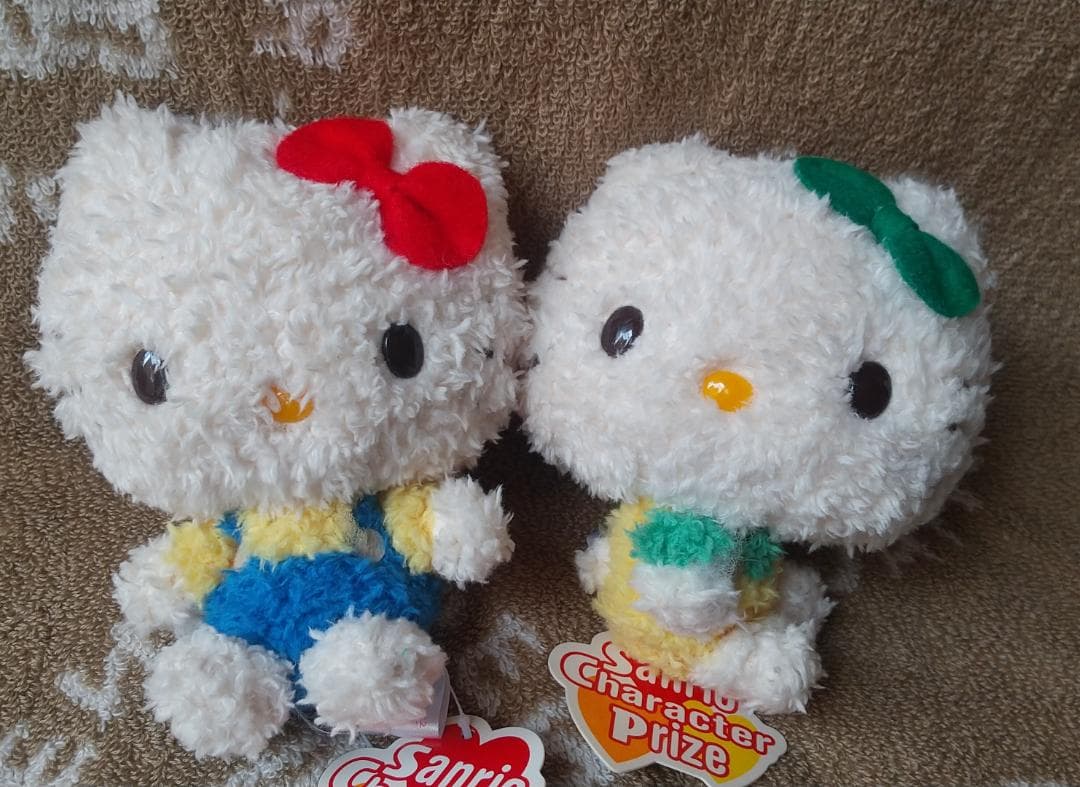 キティ　ぬいぐるみ　マスコット　エンジェル　いちご　どんぐり　キーホルダー