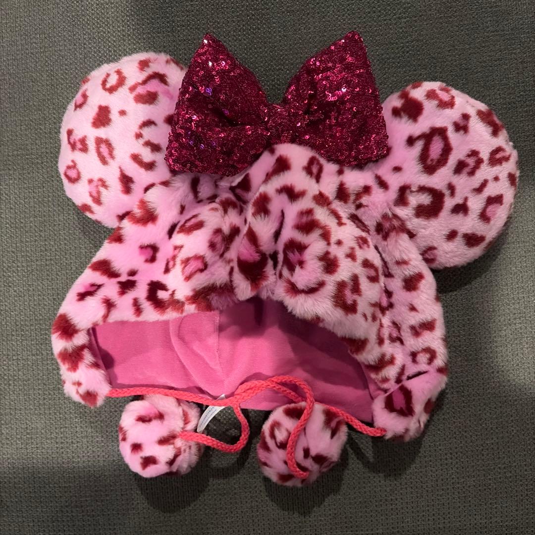 東京ディズニーリゾート ヒョウ柄ミッキー耳帽子