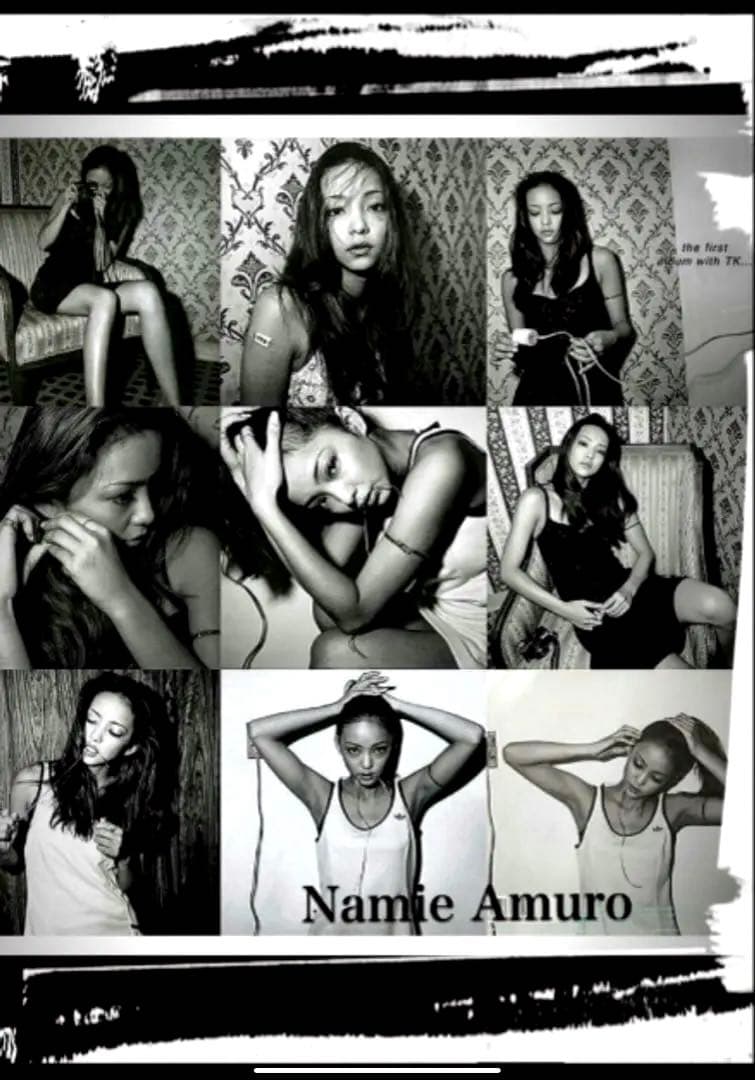 安室奈美恵ポスター　サイズB2(515㎜×728㎜)