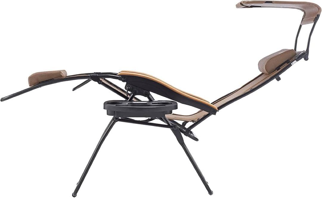 Coleman 日よけ付きリクライニングチェア