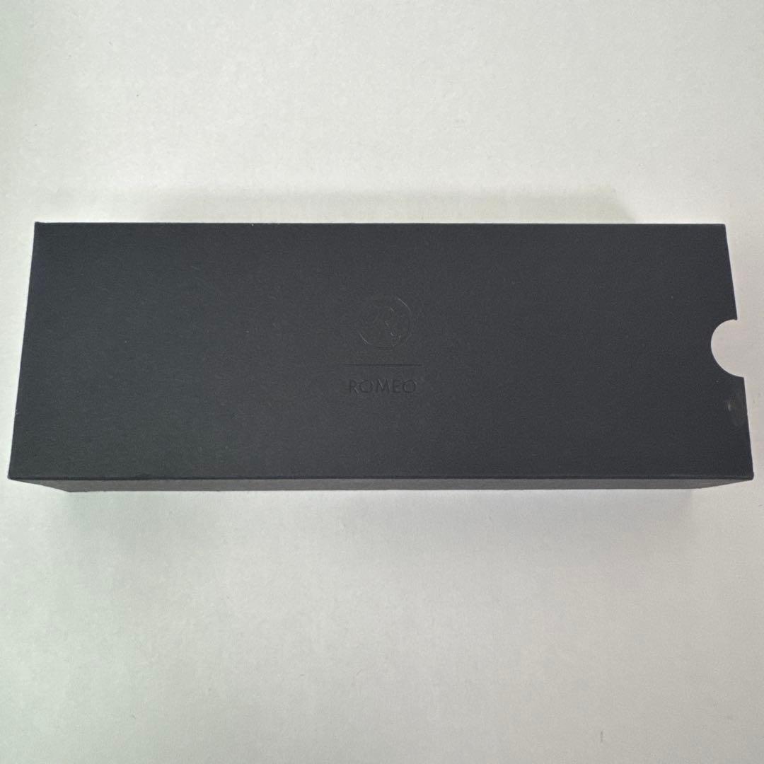 【美品】ROMEO ロメオ No.3 太軸 イタリアングレー 替芯付