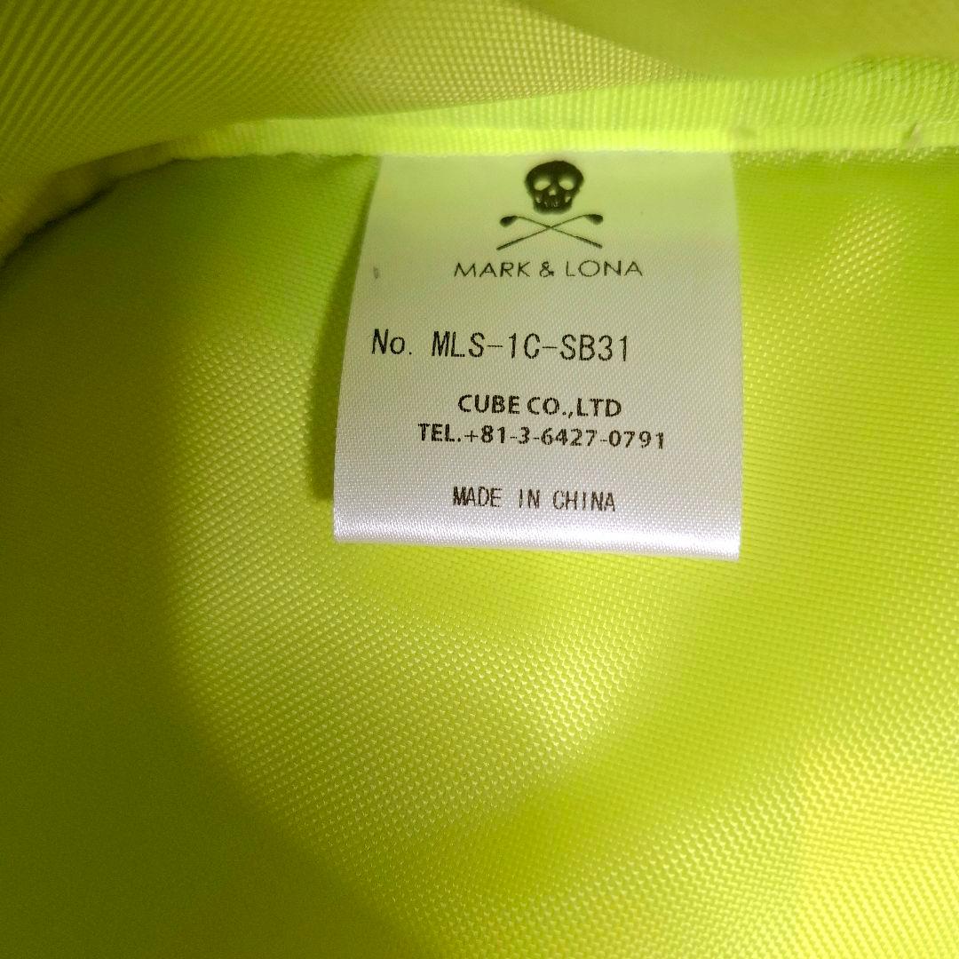 【マークアンドロナ】人気ロゴマーク×ベクターカモフラージュ ゴルフシューズバッグ