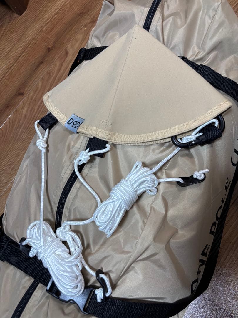 【新品・未使用】DOD ワンポールテントL 3点セット