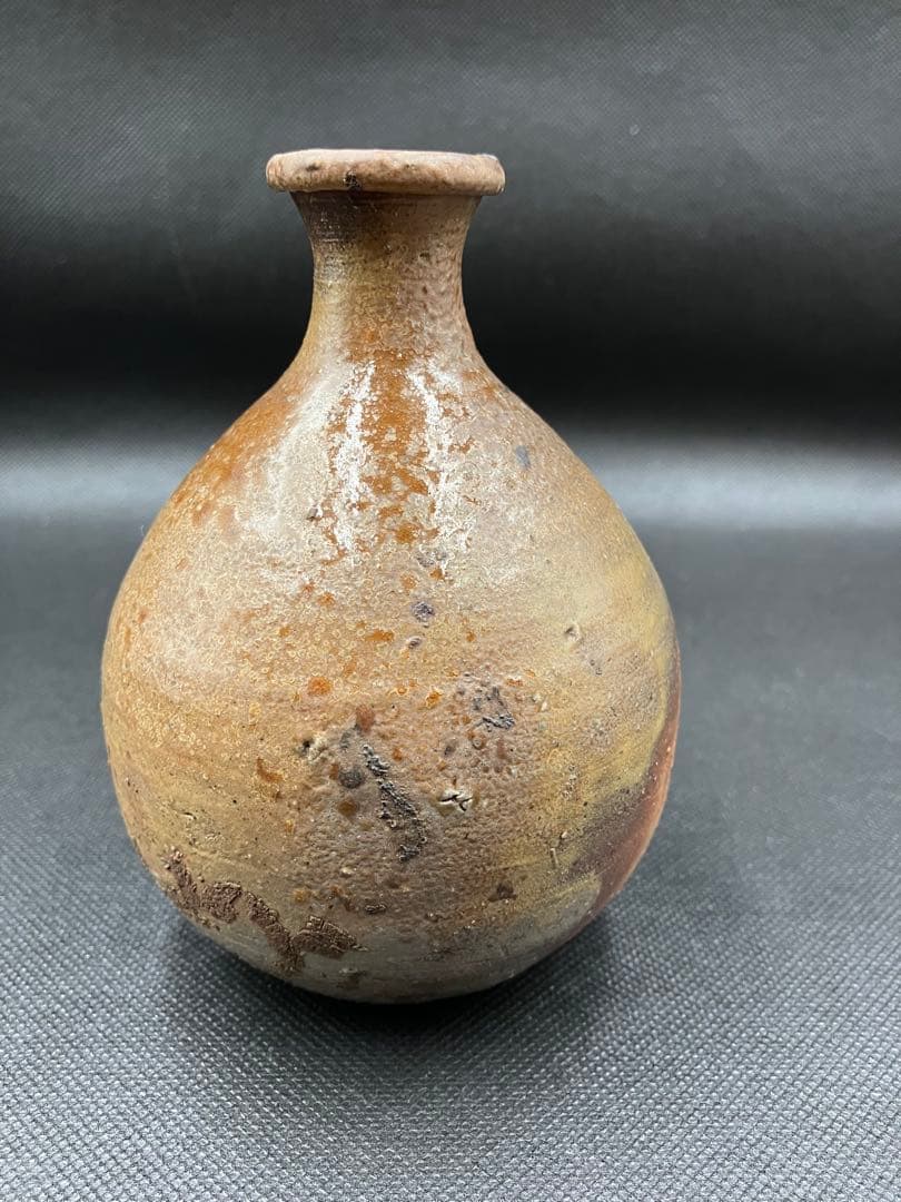 備前焼き 徳利備前焼 人間国宝 藤原啓 供箱