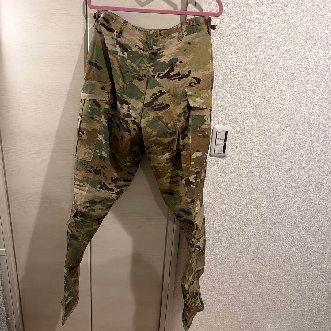 米軍実物 コンバットパンツ Medium-Long マルチカム 迷彩