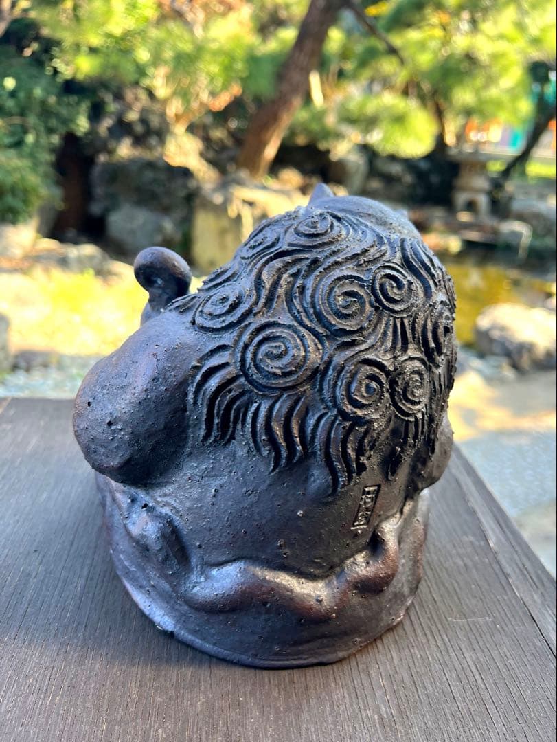 安田瓦 村秀鬼瓦工房　鬼もひるね