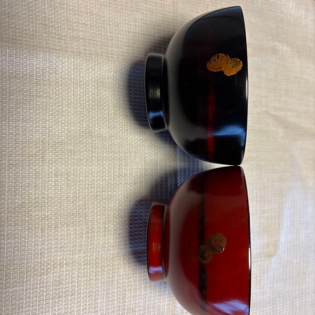 輪島塗　箱瀬淳一氏作　小椀