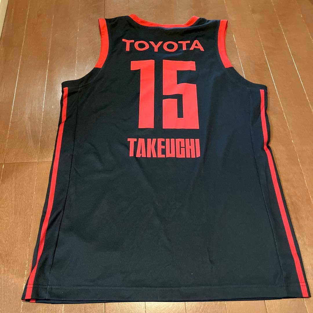 アルバルク東京　竹内譲次ユニフォーム サイン入り