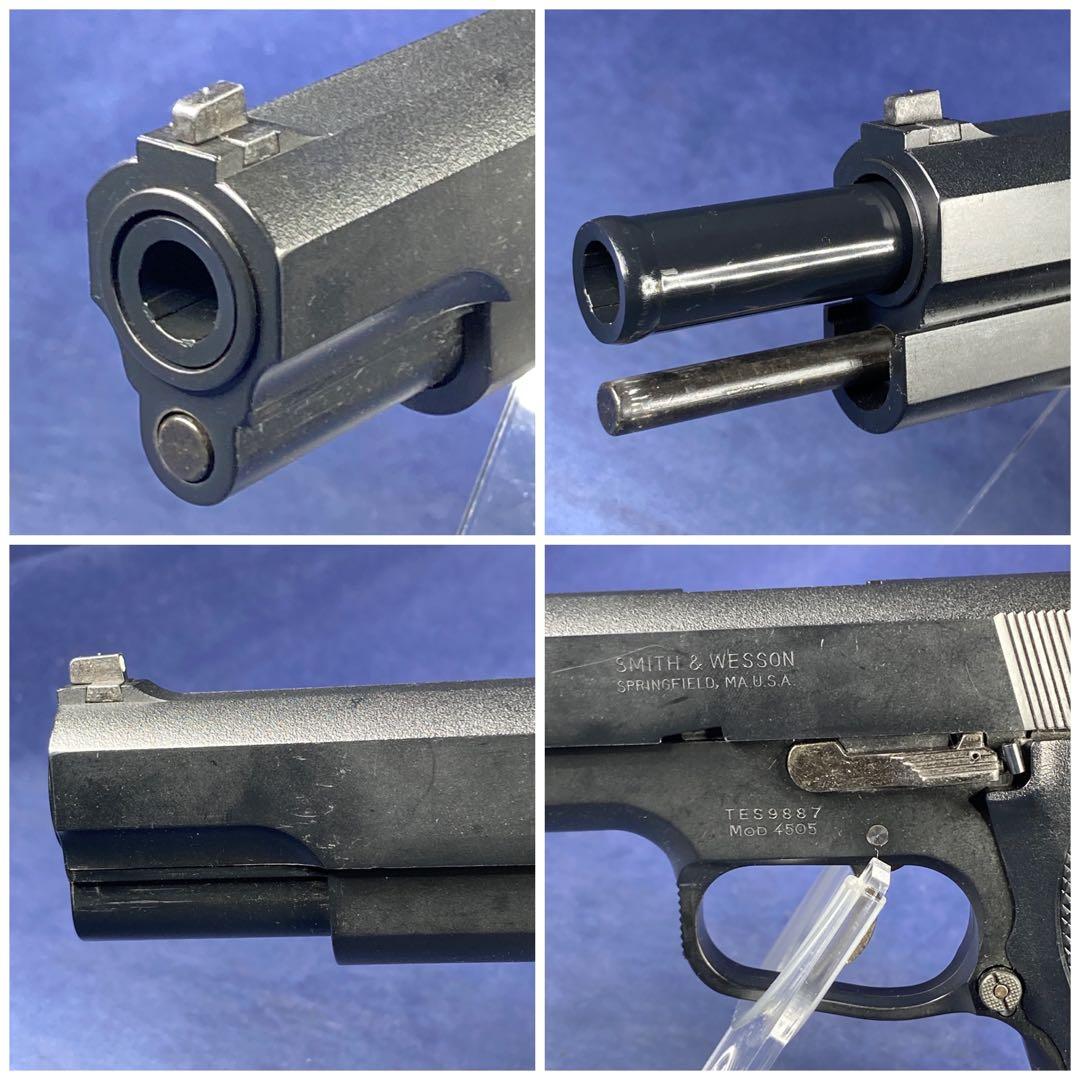 激レア稀少品　タナカ　S&W M4505 ガスブローバック　作動確認済　送料無料