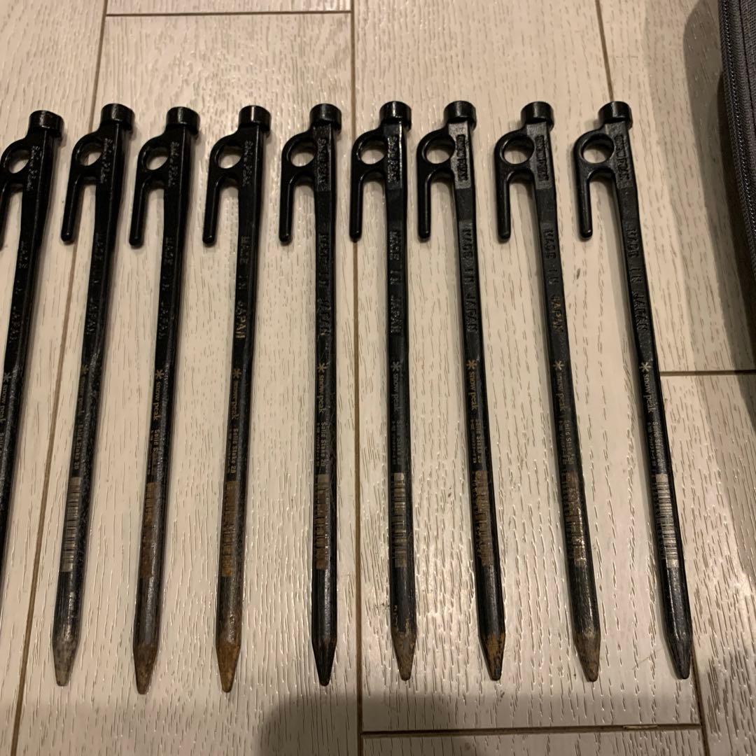 セット】スノーピーク　ペグハンマー　ソリッドステーク　MSR サイクロンステイク