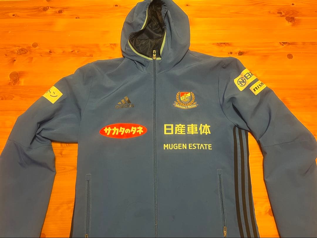 adidas 横浜Fマリノス 2016 ジャージ　ジャケット Oサイズ