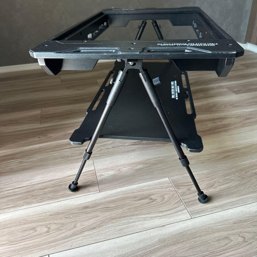 on u life バーナー テーブルセット igt オンユーライフ 黒 ウッド