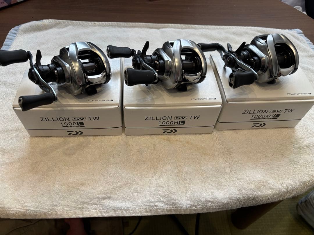 ZILLION SV TW 1000H ベイトリール 3個セット