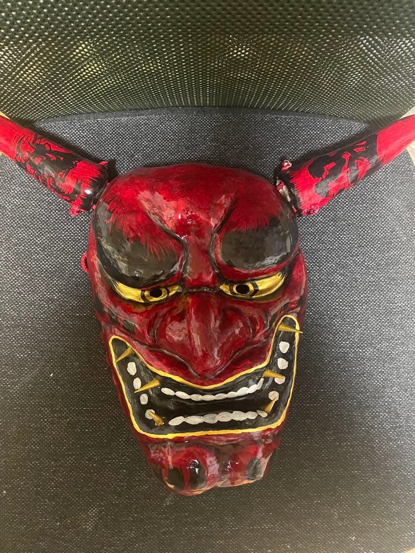 石見神楽　神楽面No.62