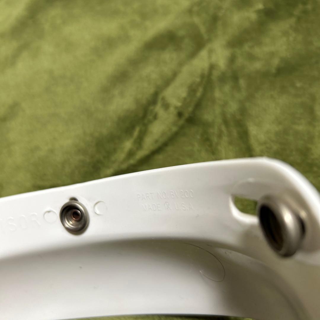 HARO バイザー ホワイト/レッド/ブルー