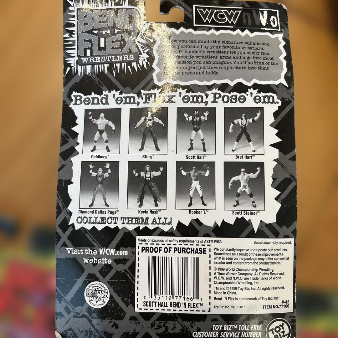 WCW nWo Bend n Flex フィギュア 4体セット
