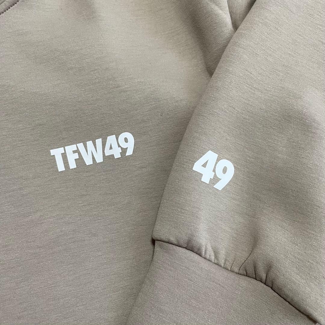 TFW49 スウェット　セットアップ　ベージュ　L M junhashimoto