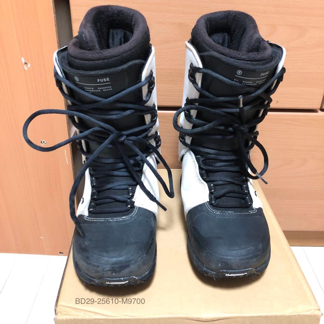 ride スノーボードブーツ fuse 25 cm boa ひも フリースタイル