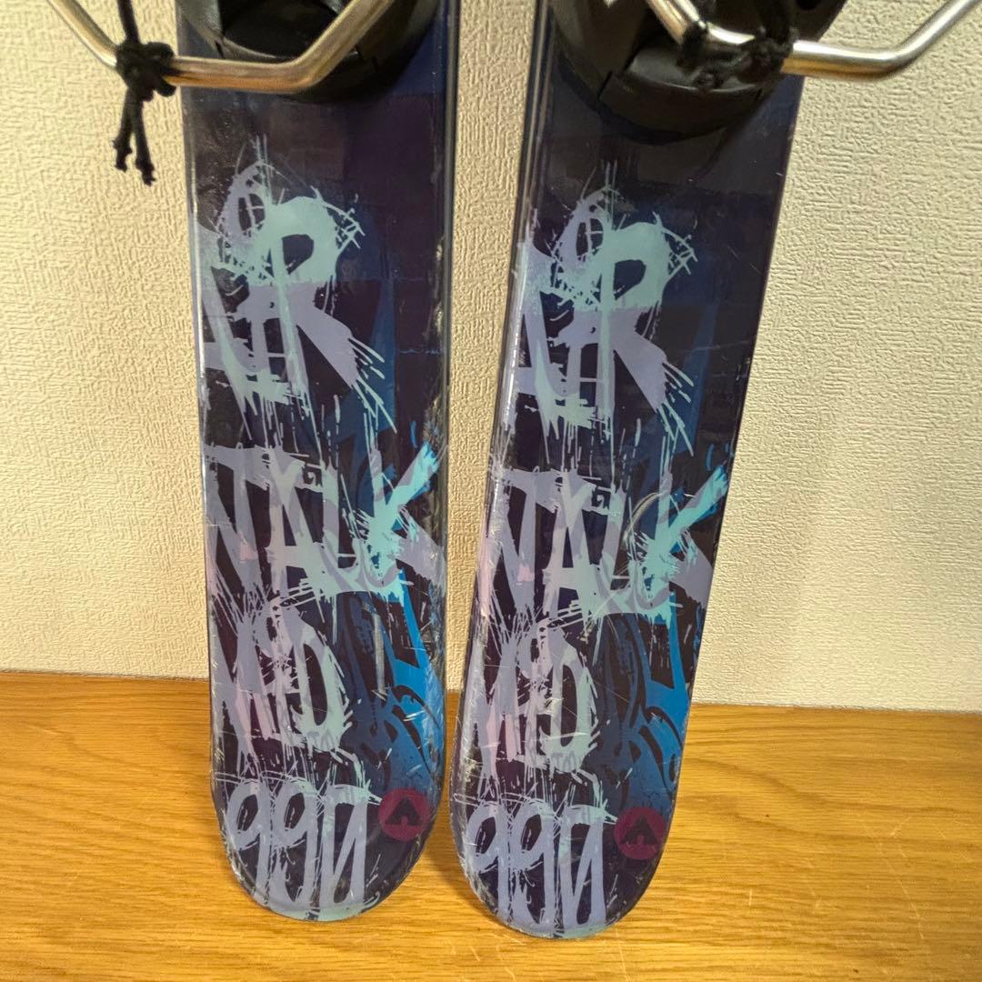 メンズ　ショートスキー　ファンスキーセット　Salomon 27-27.5cm