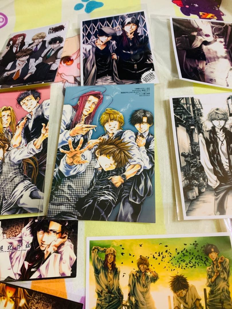 最遊記 RELOAD BLAST 三蔵一行 ブロマイドコレクション　ポストカード