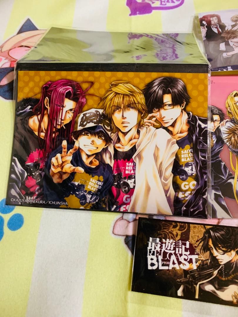 最遊記 RELOAD BLAST 三蔵一行 ブロマイドコレクション　ポストカード