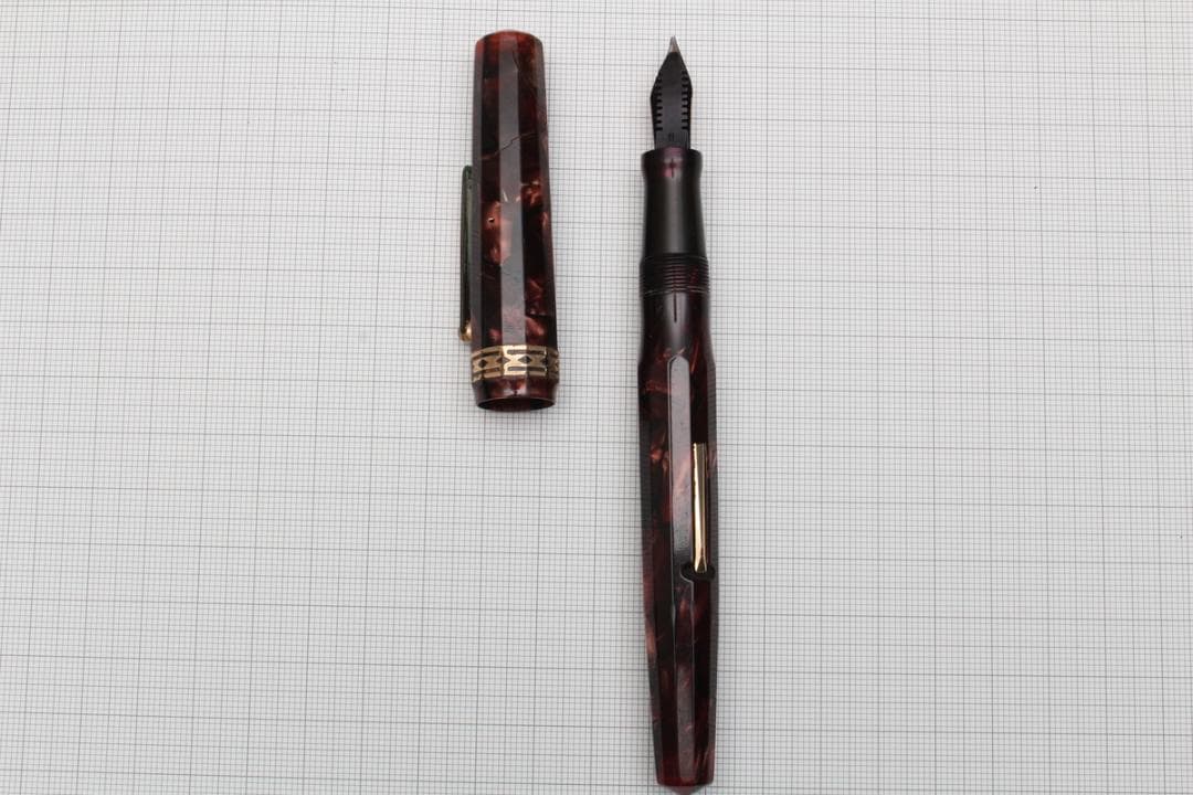 【希少14Kフレックス オーバーサイズ】エバーシャープ ドリック 万年筆