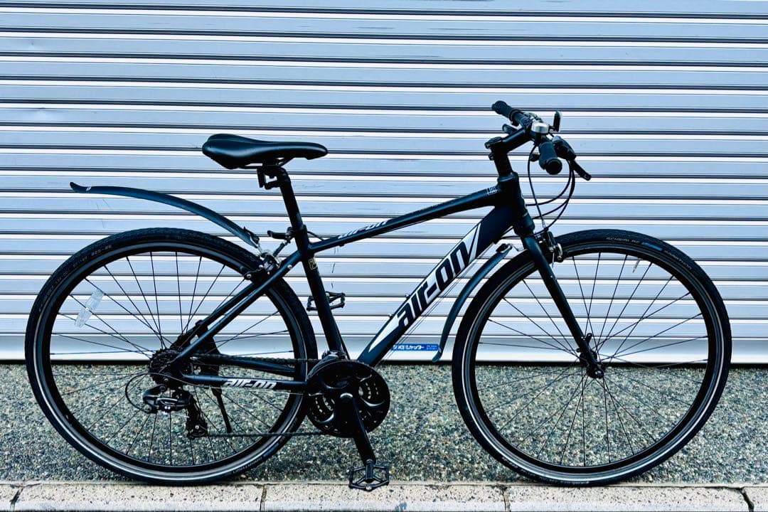 【京都から】軽量アルミフレームクロスバイクairon