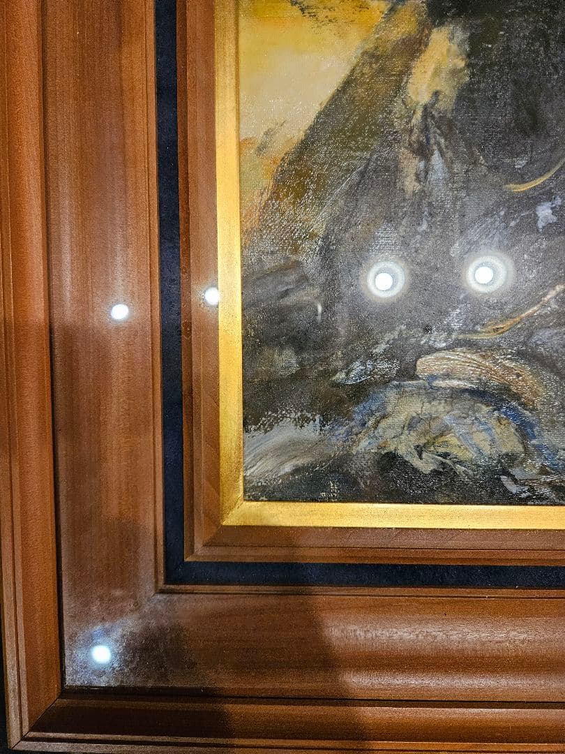 工藤和男「明け海の群像」油彩 F6号 創元会元会長 労働者の賛歌 逸品 一枚の絵