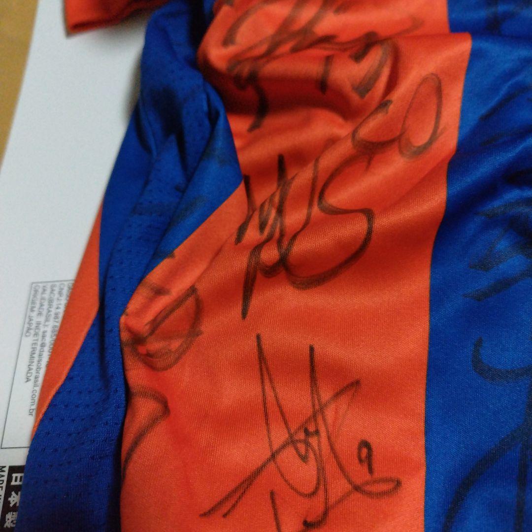 アルビレックス新潟 サイン入りシャツ