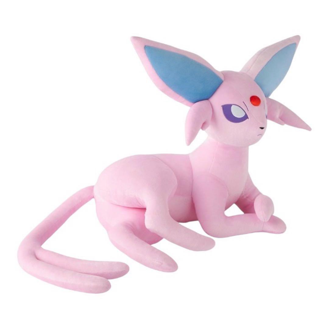 ポケモン 等身大 エーフィ 寝そべり ぬいぐるみ