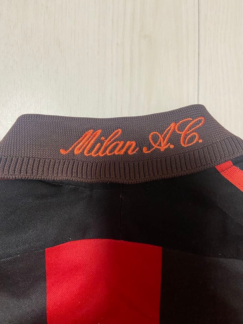 ACミランユニフォーム OPELスポンサー時代 adidas 製 黒赤ストライプ