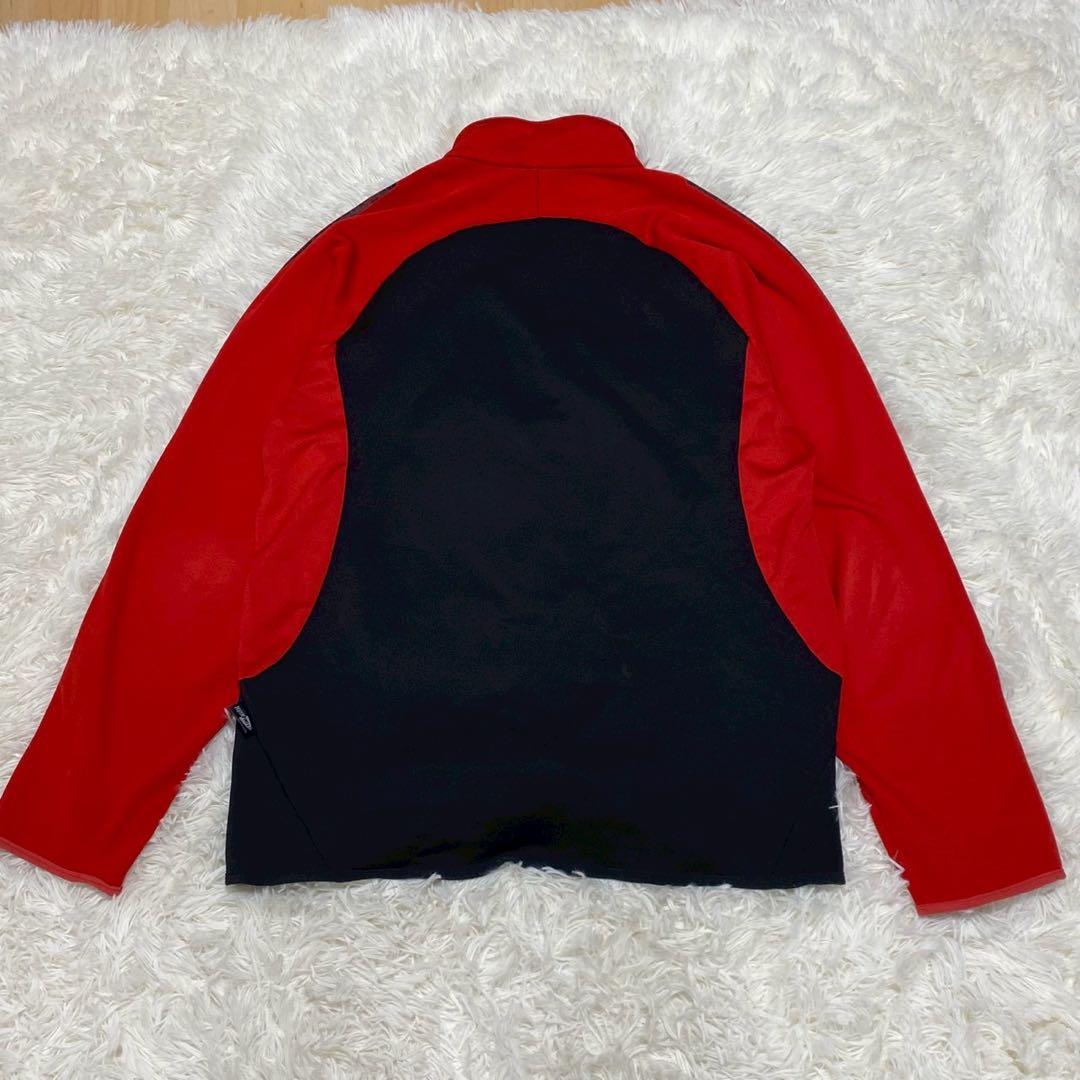 ACミラン adidas ハーフジップ トレーニングウェア Lサイズ上下セット