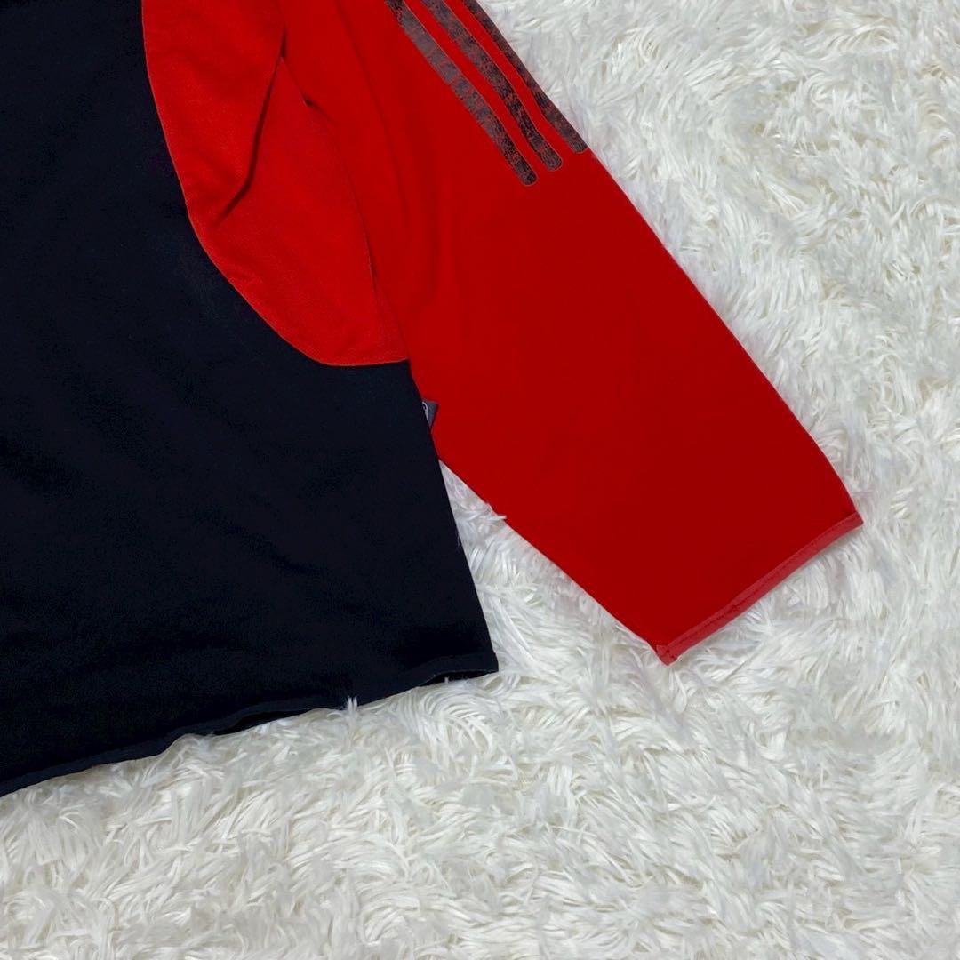 ACミラン adidas ハーフジップ トレーニングウェア Lサイズ上下セット