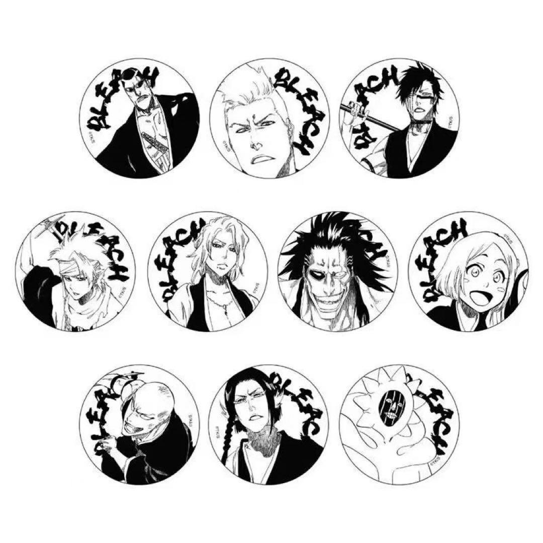 完全受注生産 週刊少年ジャンプ オールスター缶バッジ BLEACH 全種セット