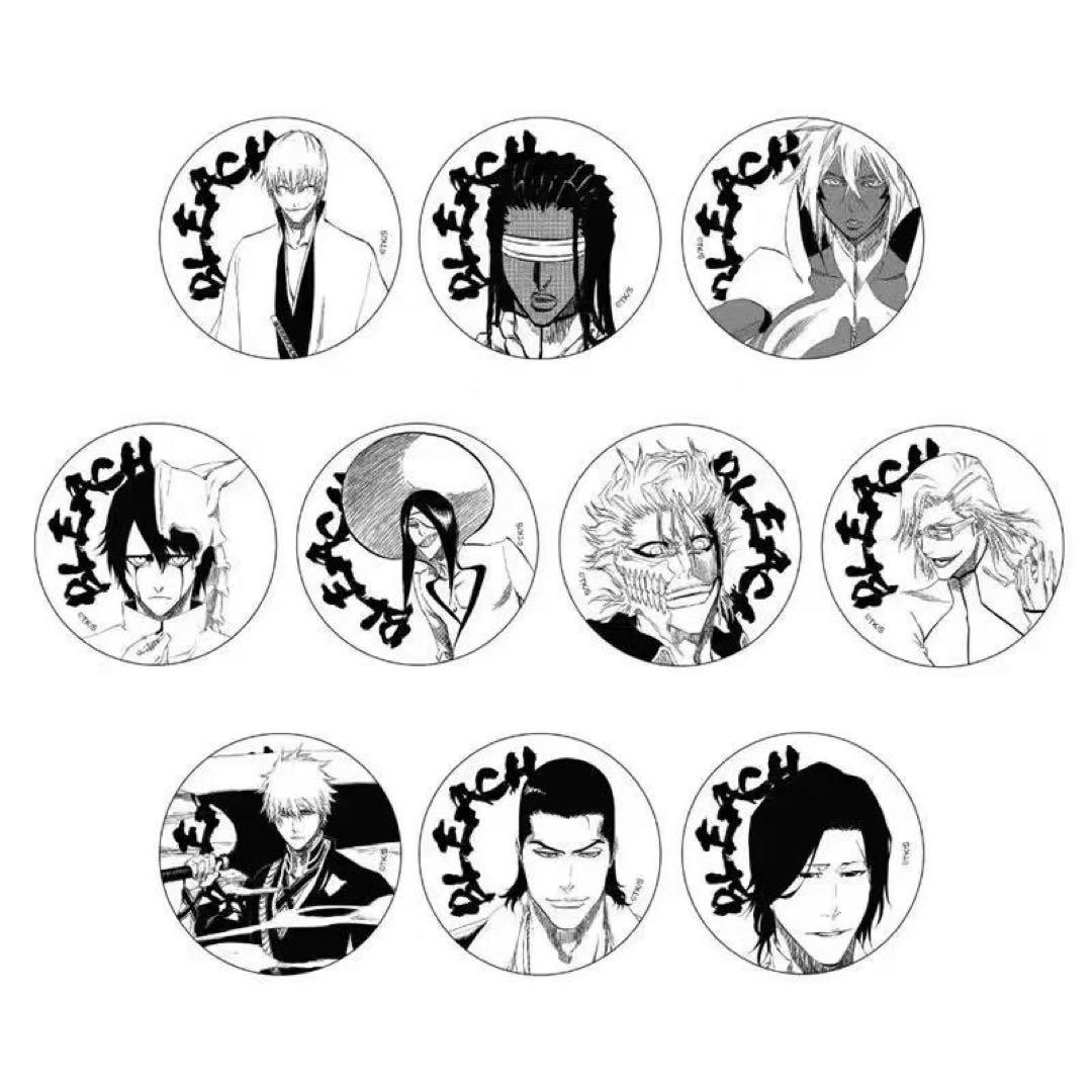 完全受注生産 週刊少年ジャンプ オールスター缶バッジ BLEACH 全種セット