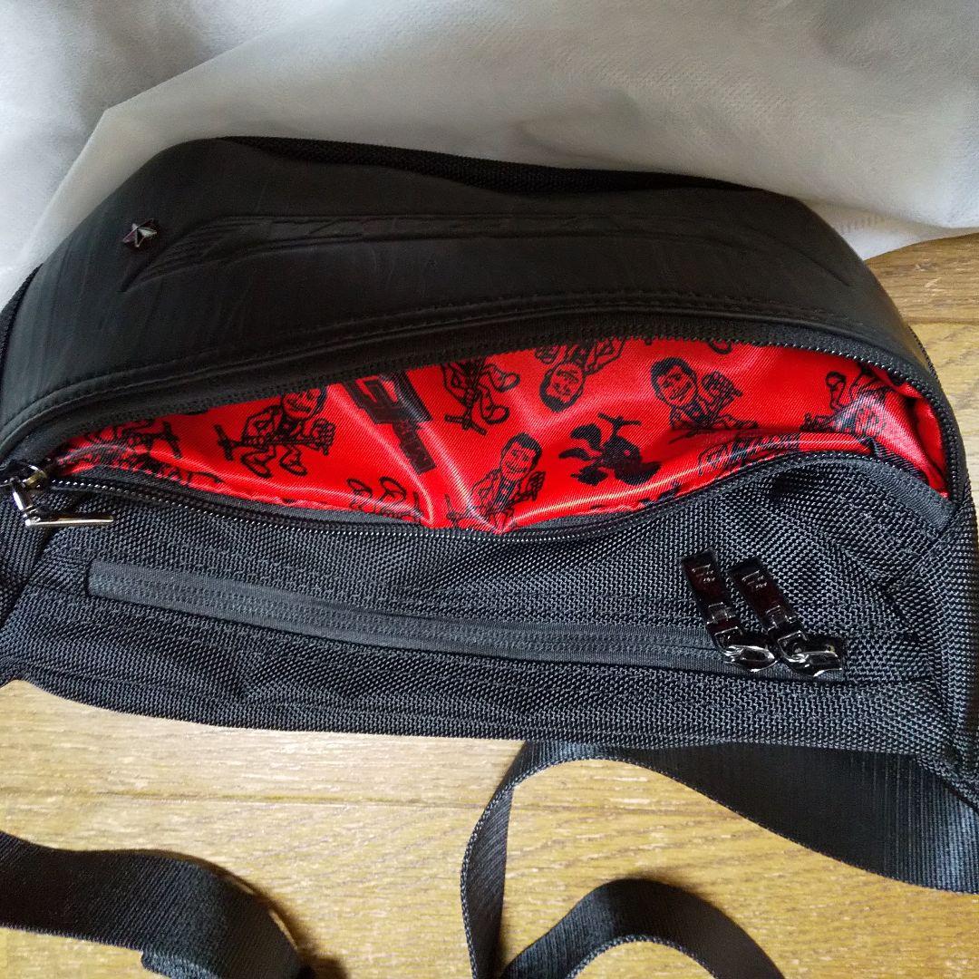 矢沢永吉様、羽ロゴウエストポーチ ブラック、未使用です。