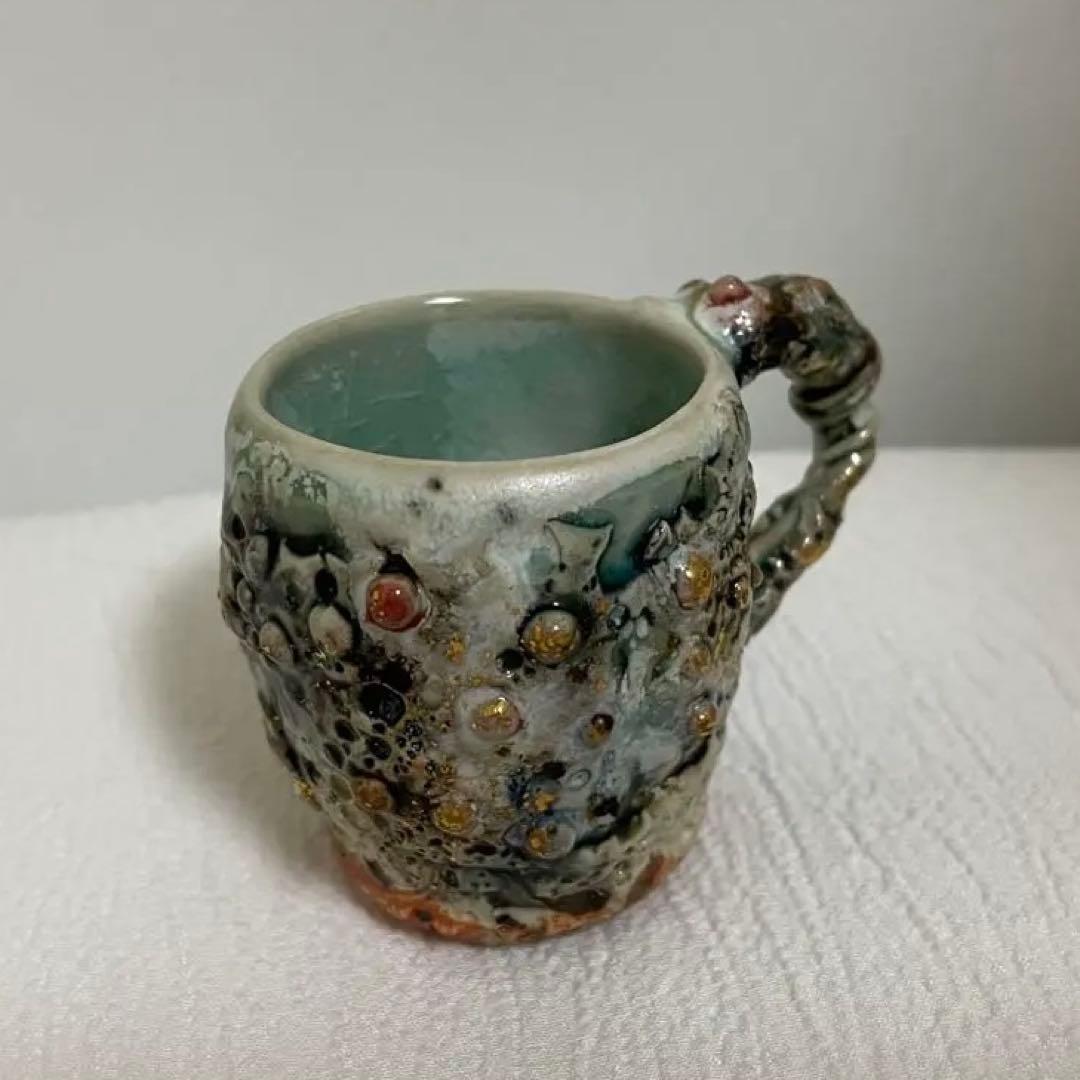 山上學 エスプレッソカップ やちむん 沖縄 湯呑