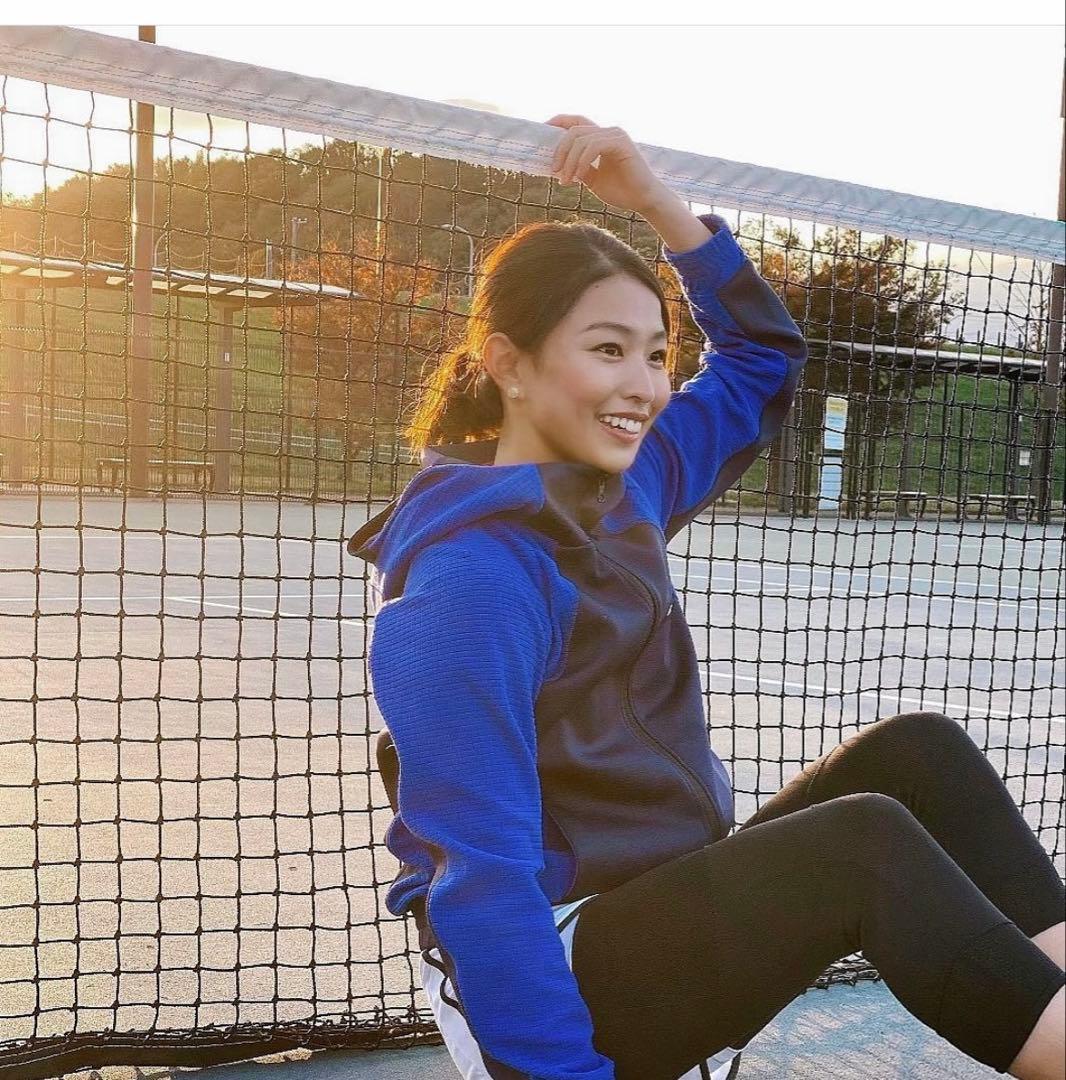 admiral テニス パーカー ジャージ S アドミラル ネイビー×ブルー