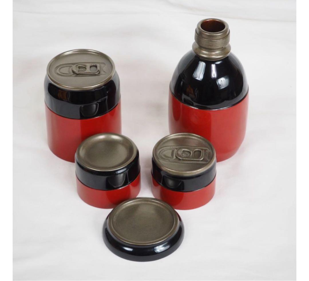 送料無料　漆工芸絵師　『武田純』作　創作酒器作品木箱付★唯一無二★独一无二★珍品